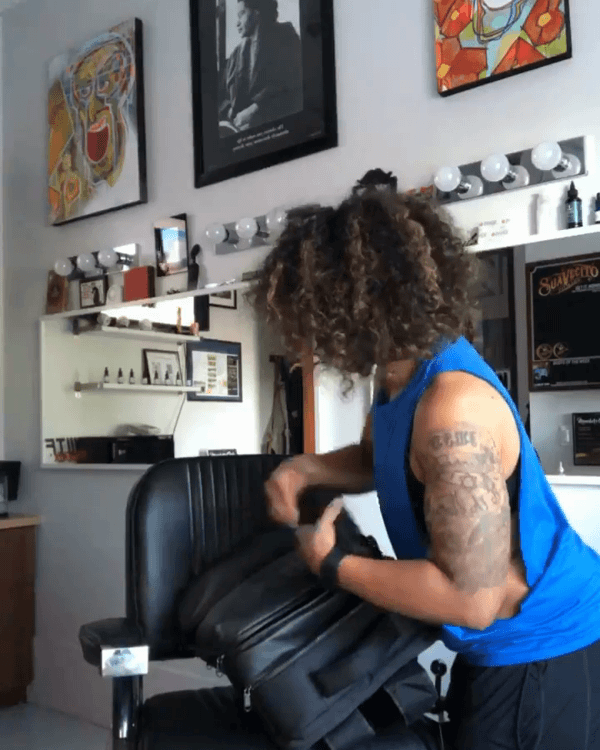 Barber Showcase: @jd_barba delivering hair cuts at the Culinary Solutions Cafe | BYAPPTONLY