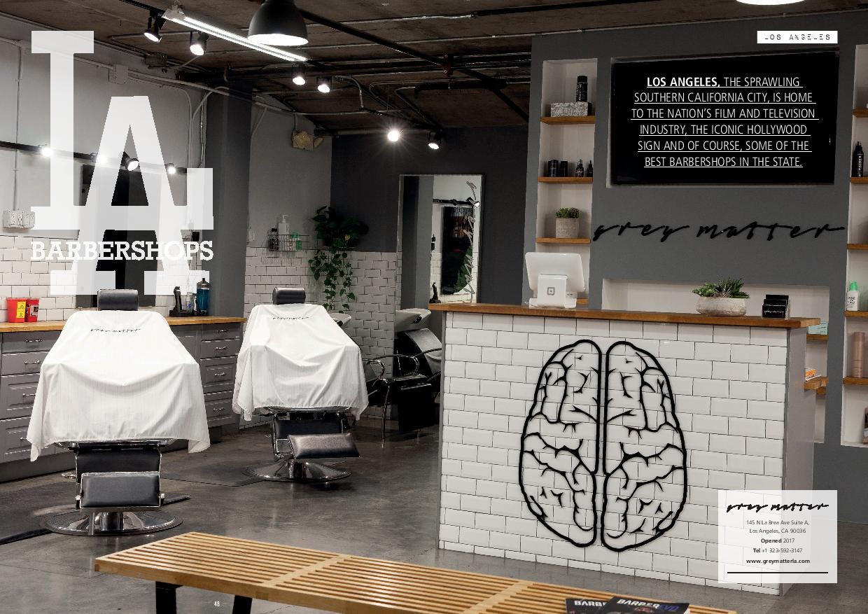 BarberEvo North America Issue 10 Grey Matter LA | BYAPPTONLY