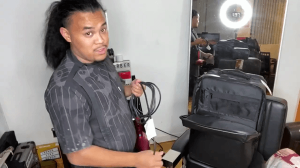 By Appointment Only The Barber Backpack Review [Da Barber Mang Studio] | BYAPPTONLY