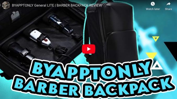BYAPPTONLY General LITE | BARBER BACKPACK REVIEW [Cuts_By_Chaz] | BYAPPTONLY